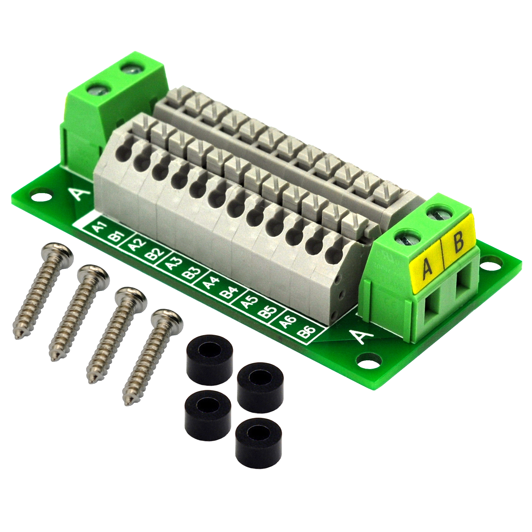 16Amp 48V 2x12 Position Terminal Block Distribution Module