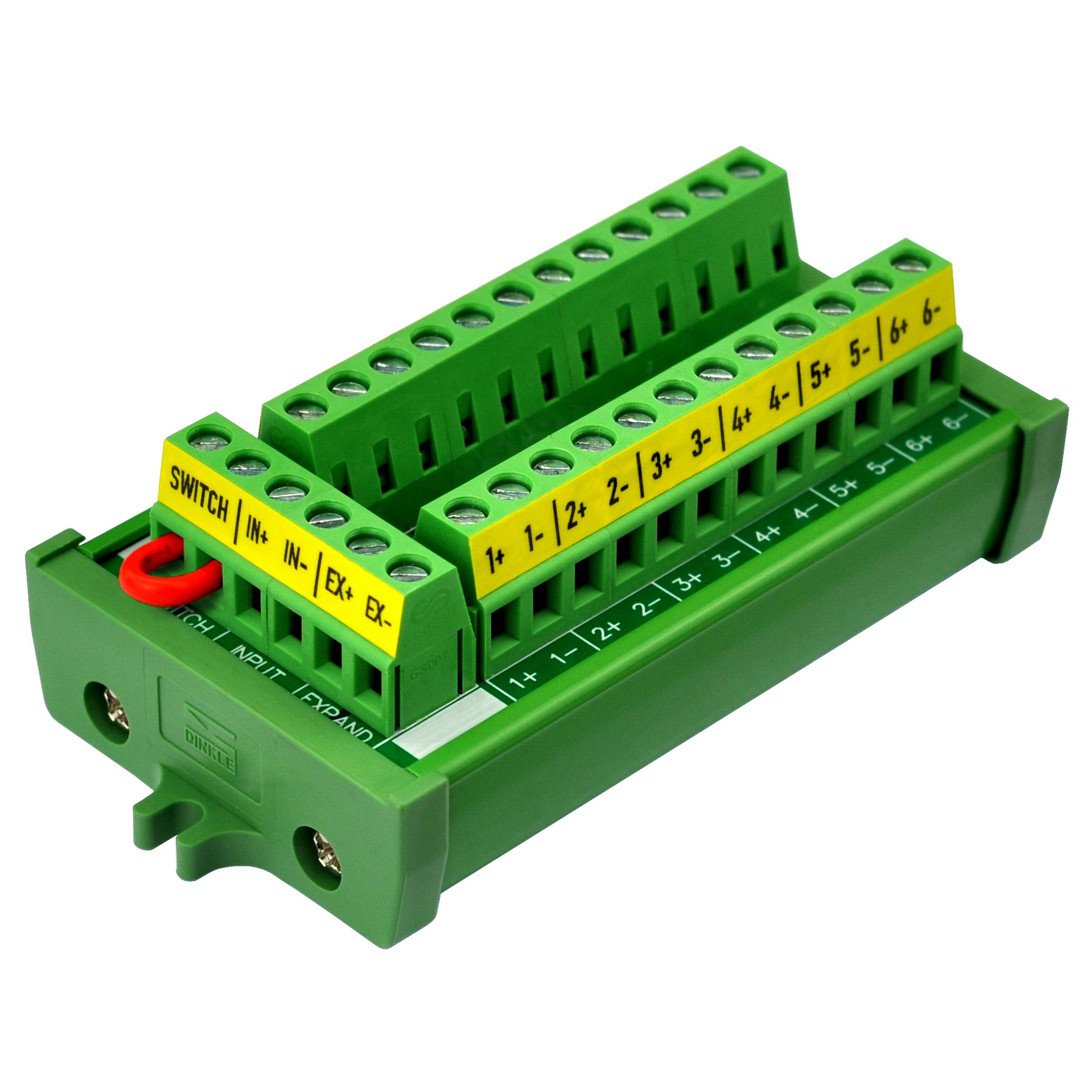 Screw Mount 16Amp 12 Position Terminal Block Distribution Module, with